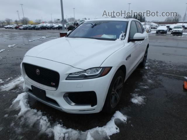 2020 Jaguar F-pace S White vin: SADCM2FV3LA641369