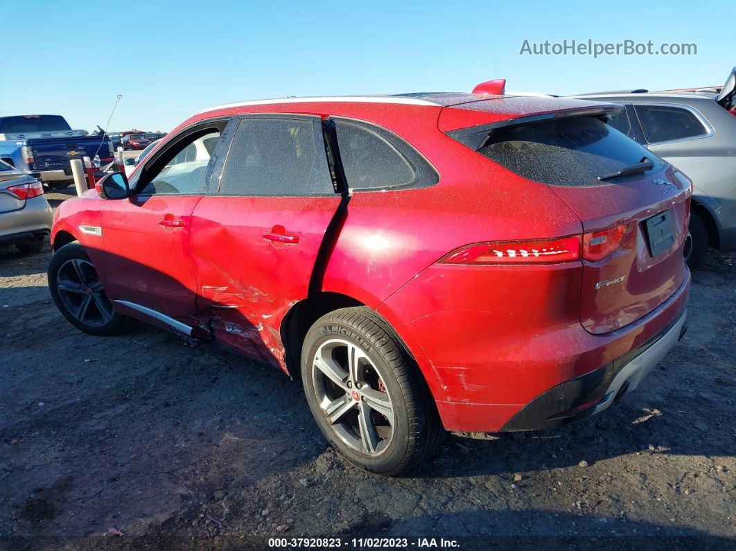 2019 Jaguar F-pace S Burgundy vin: SADCM2FV5KA351732