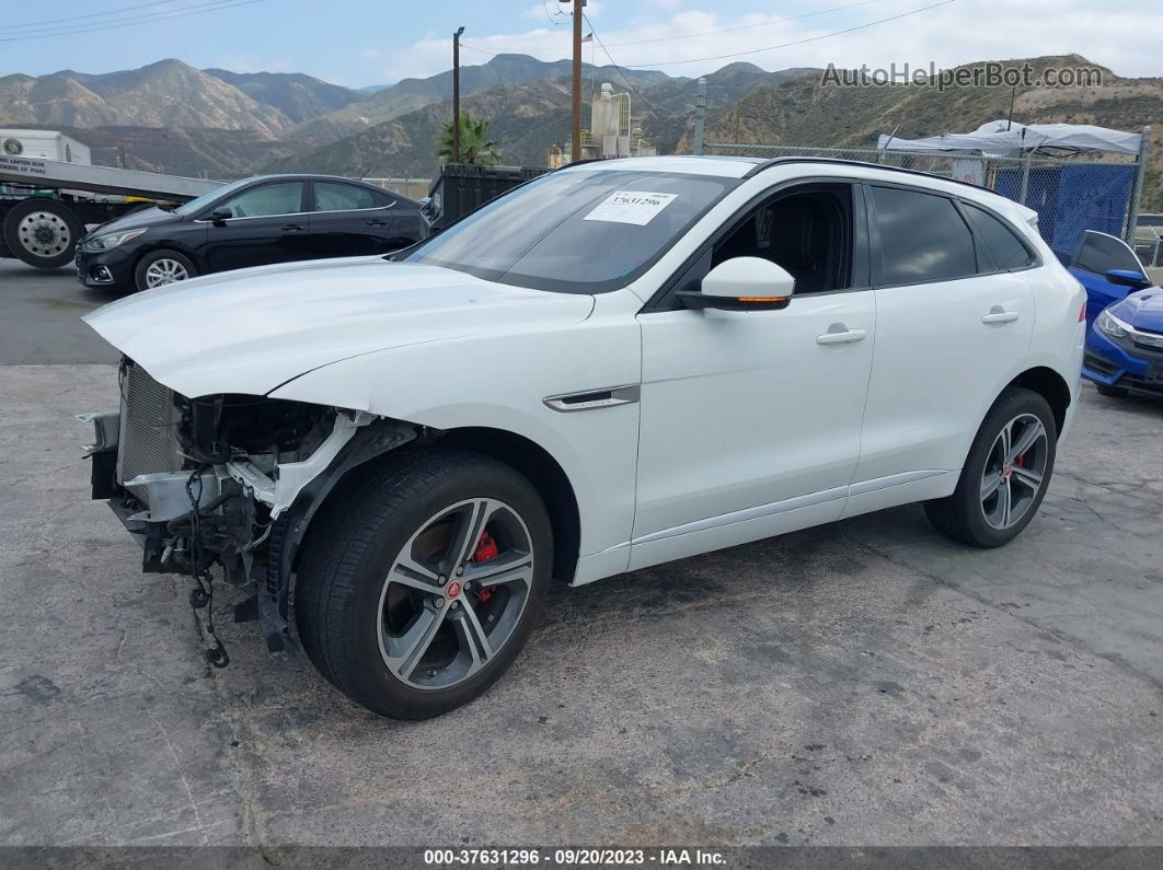 2019 Jaguar F-pace S White vin: SADCM2FV5KA361015