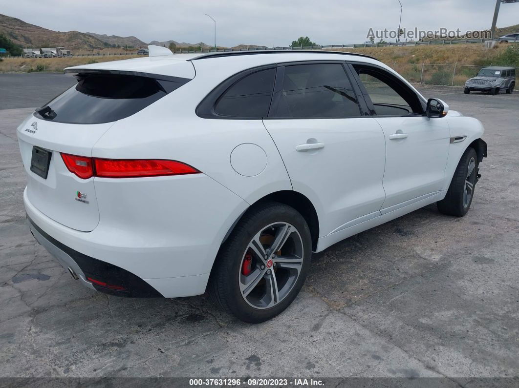 2019 Jaguar F-pace S White vin: SADCM2FV5KA361015