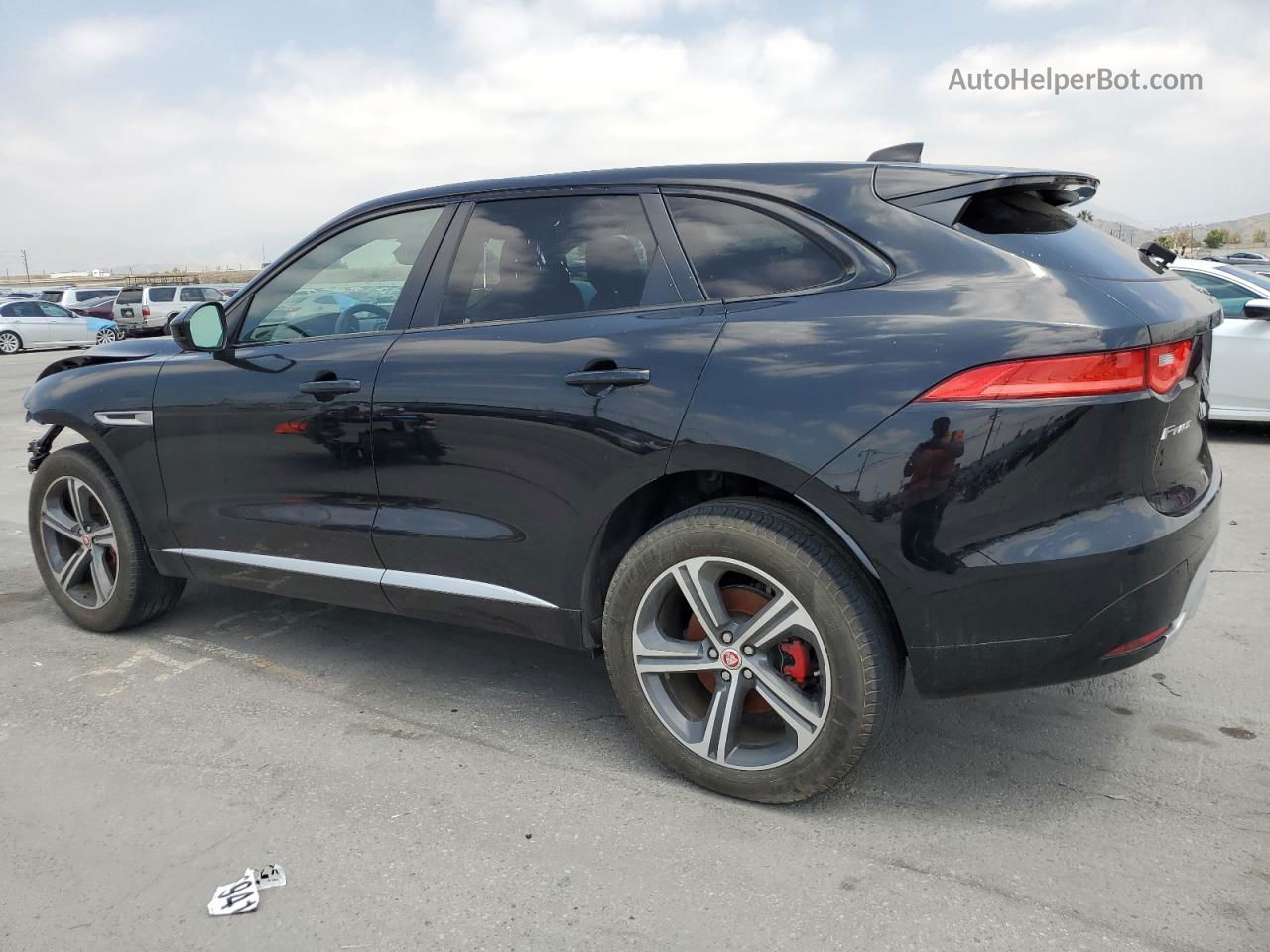 2020 Jaguar F-pace S Черный vin: SADCM2FV5LA640935