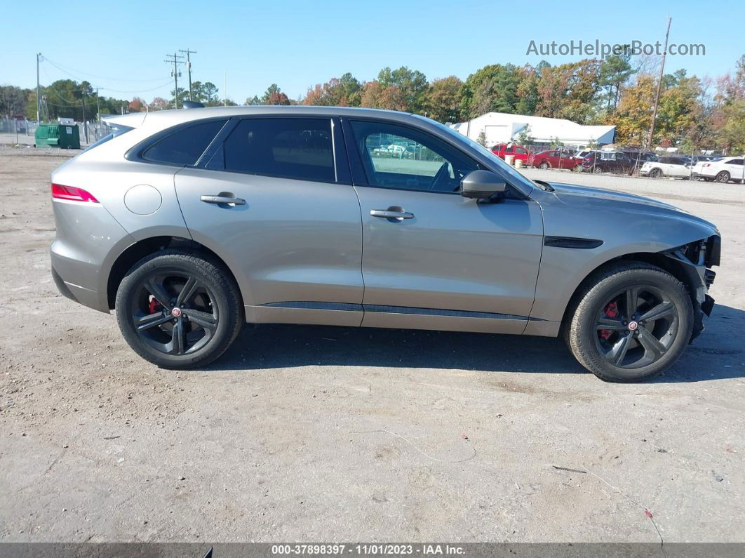 2020 Jaguar F-pace S P380 Awd Automatic Brown vin: SADCM2FV6LA635968