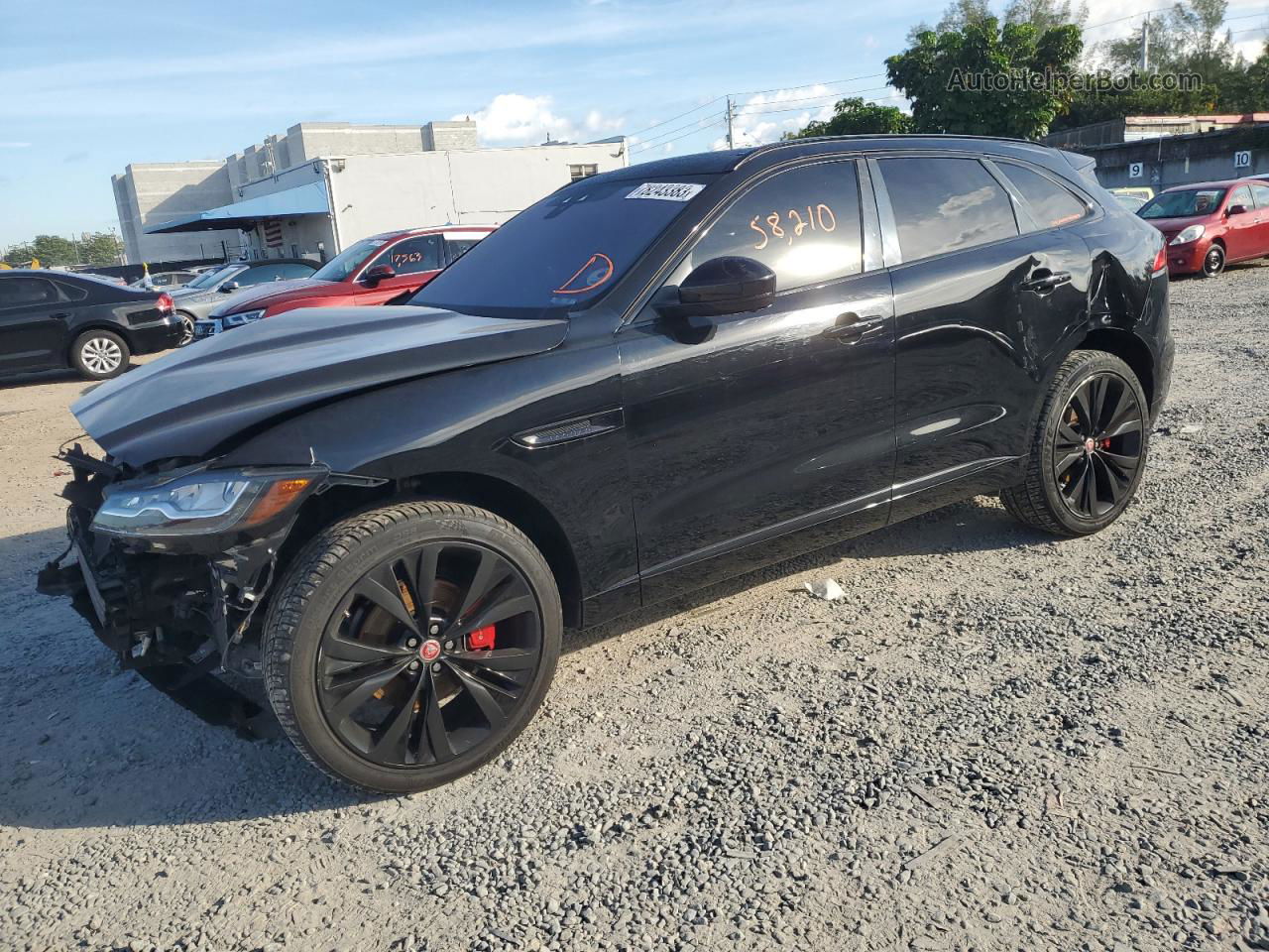 2019 Jaguar F-pace S Black vin: SADCM2FV7KA395831