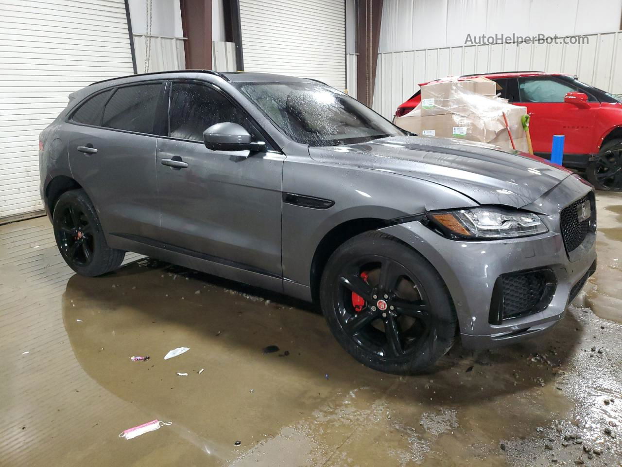 2019 Jaguar F-pace S Серый vin: SADCM2FV8KA610701