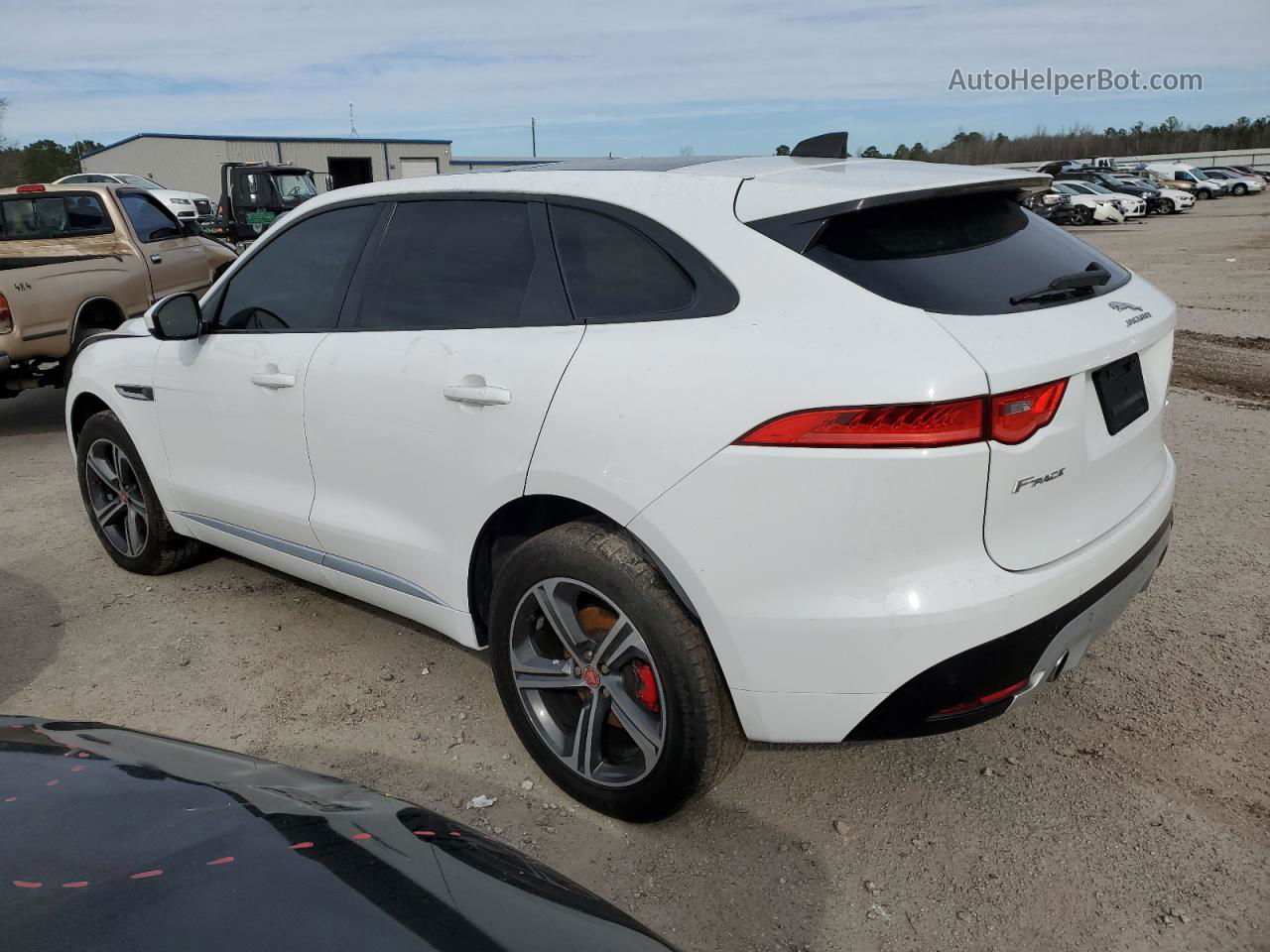 2020 Jaguar F-pace S Белый vin: SADCM2FV8LA641349