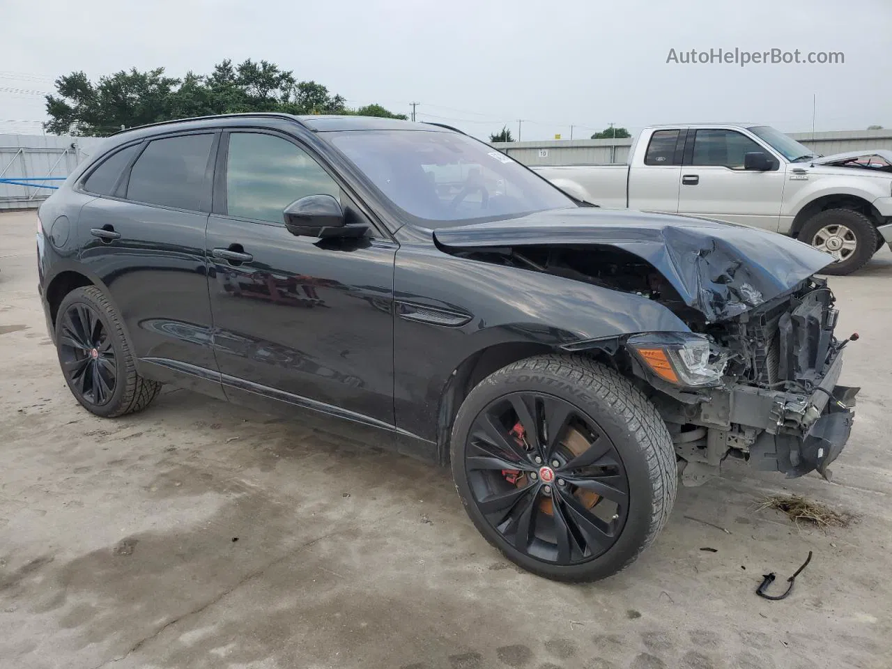 2019 Jaguar F-pace S Black vin: SADCM2FV9KA610304