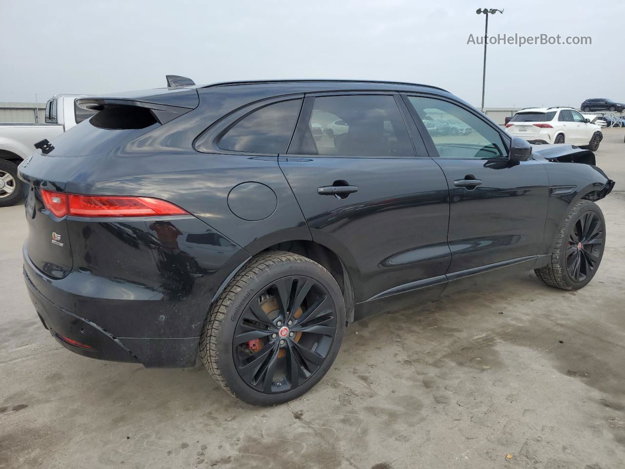 2019 Jaguar F-pace S Black vin: SADCM2FV9KA610304