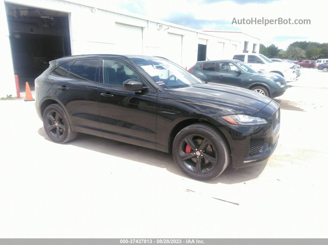 2019 Jaguar F-pace S Черный vin: SADCM2FVXKA615477