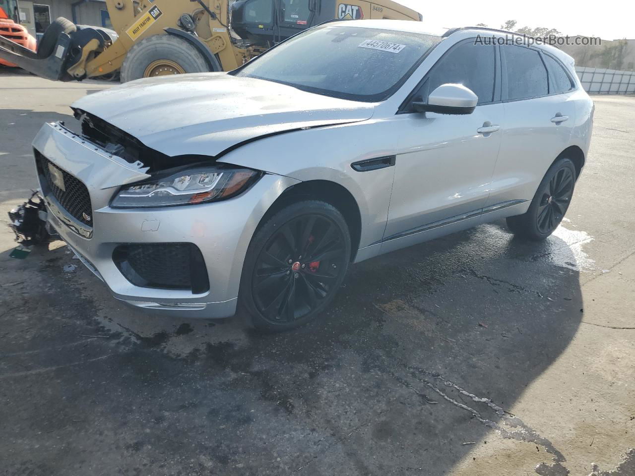 2020 Jaguar F-pace S Silver vin: SADCM2FVXLA649629