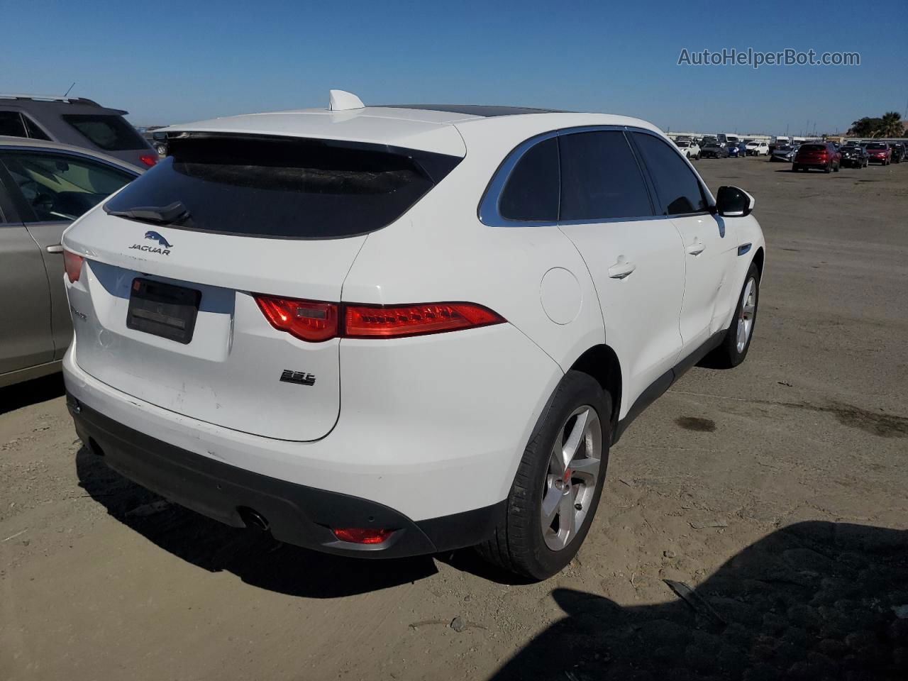 2019 Jaguar F-pace  Белый vin: SADCS2FX0KA605855