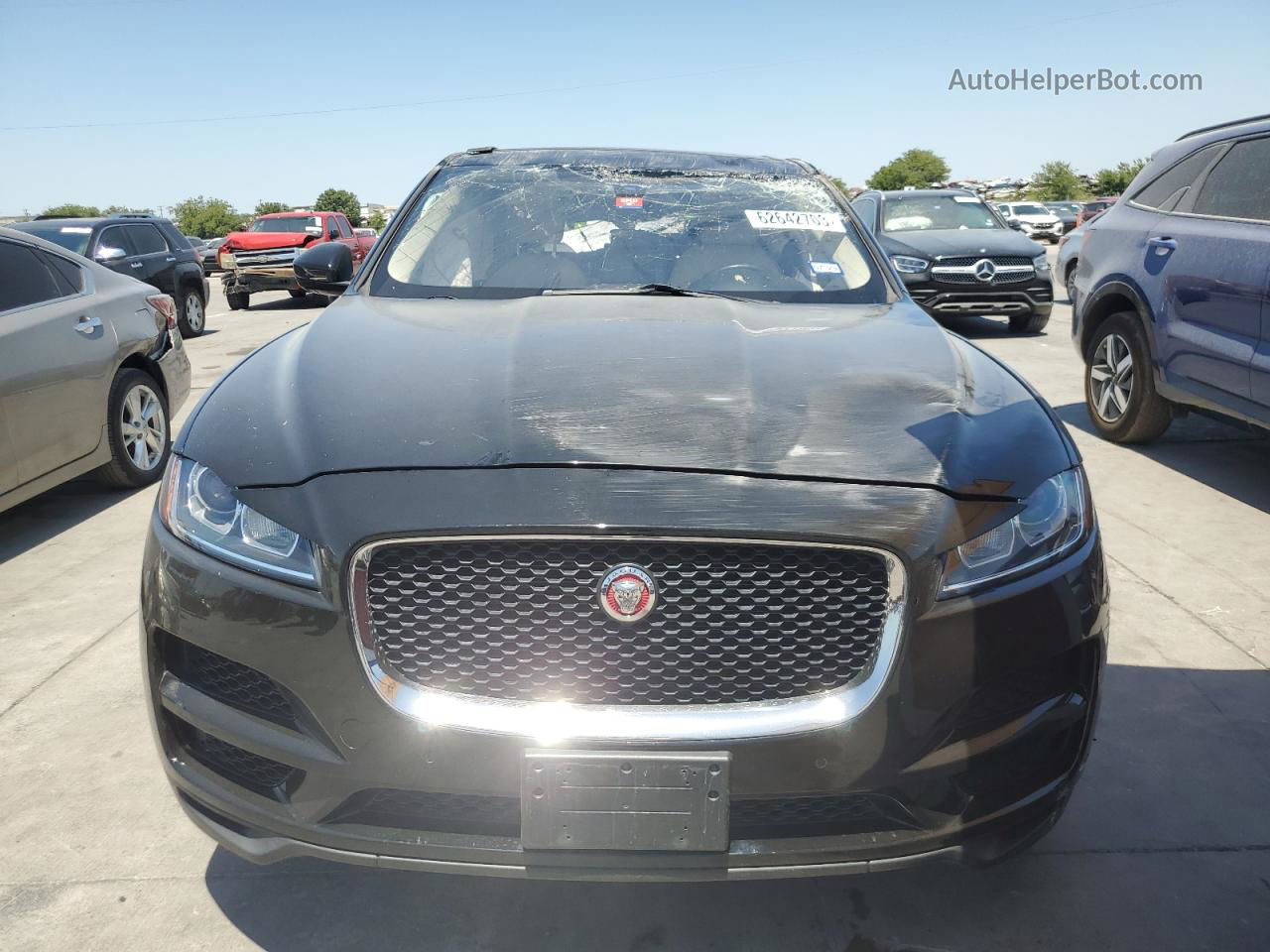 2020 Jaguar F-pace  Черный vin: SADCS2FX3LA640729