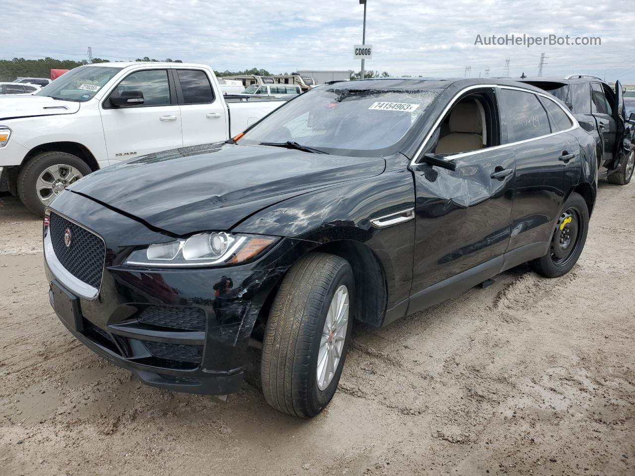 2020 Jaguar F-pace  Black vin: SADCS2FX3LA640729