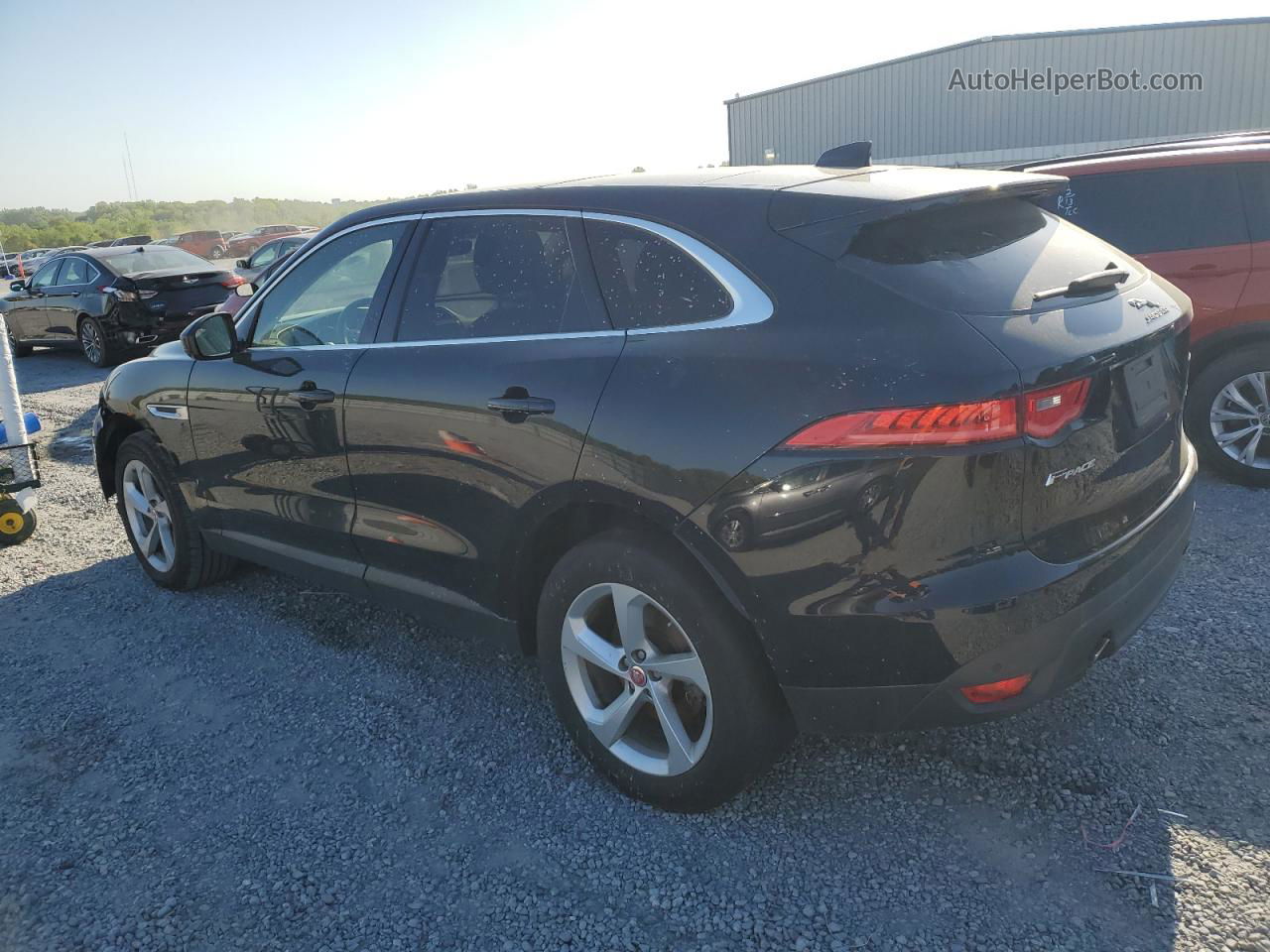 2019 Jaguar F-pace  Черный vin: SADCS2FX4KA601839