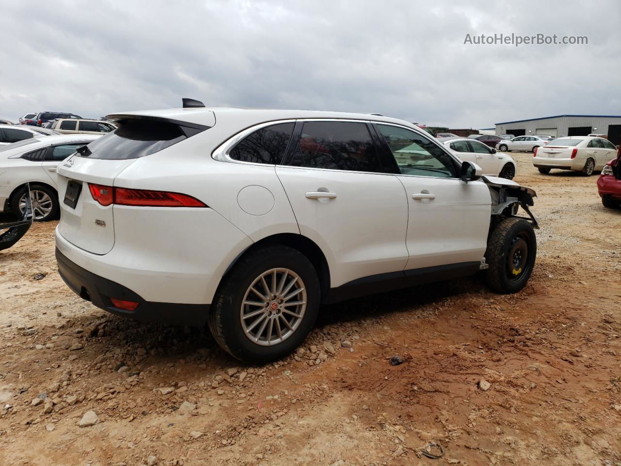 2020 Jaguar F-pace  White vin: SADCS2FX4LA640335