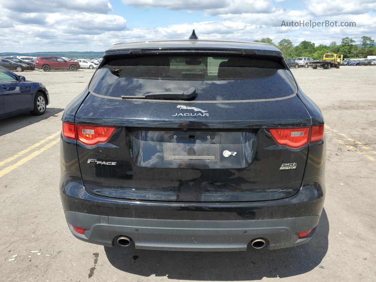 2019 Jaguar F-pace  Black vin: SADCS2FX7KA601690