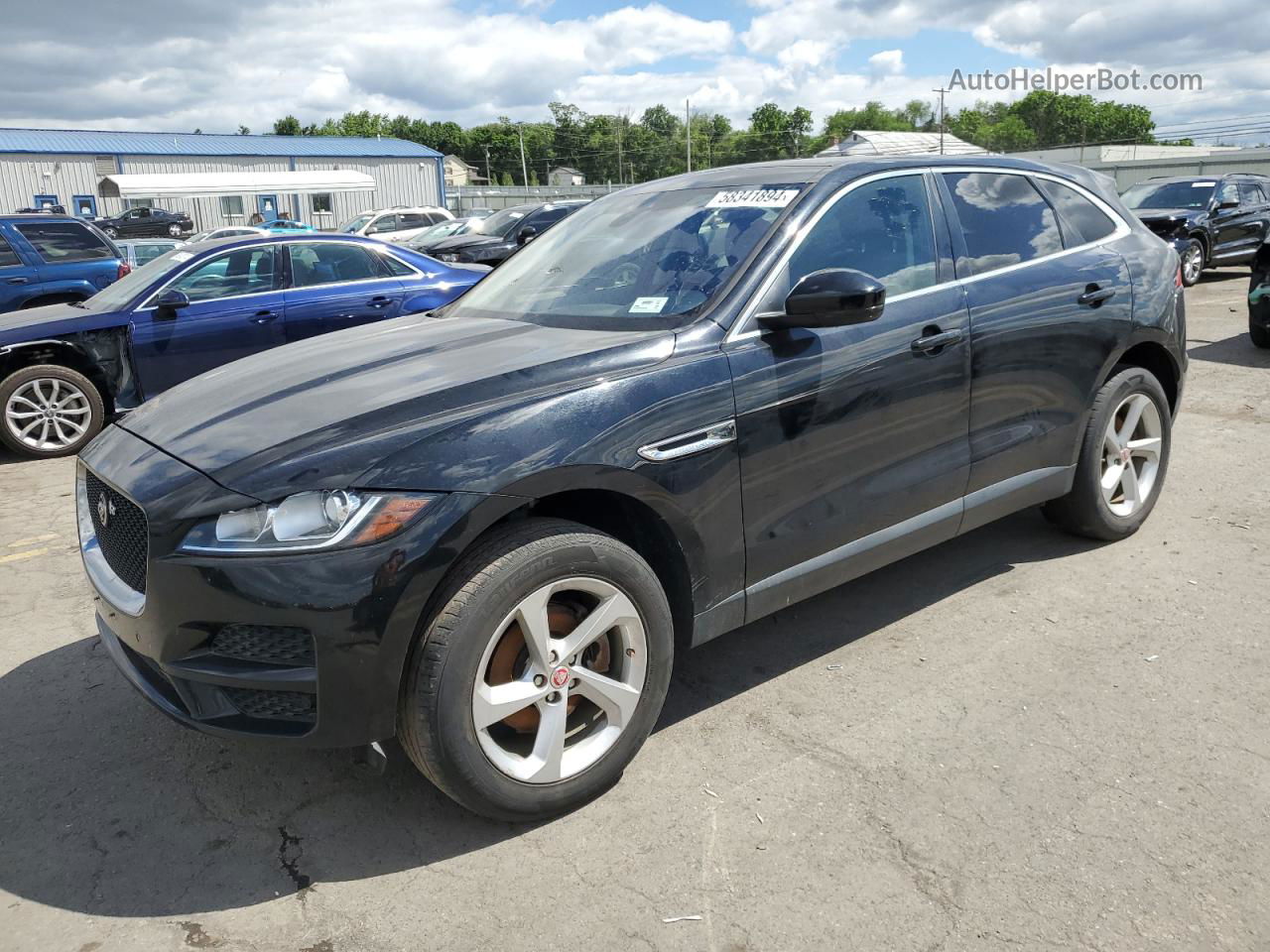 2019 Jaguar F-pace  Black vin: SADCS2FX7KA601690