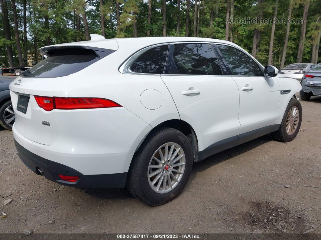 2019 Jaguar F-pace 25t White vin: SADCS2FX9KA368928