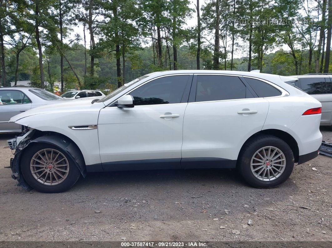 2019 Jaguar F-pace 25t White vin: SADCS2FX9KA368928