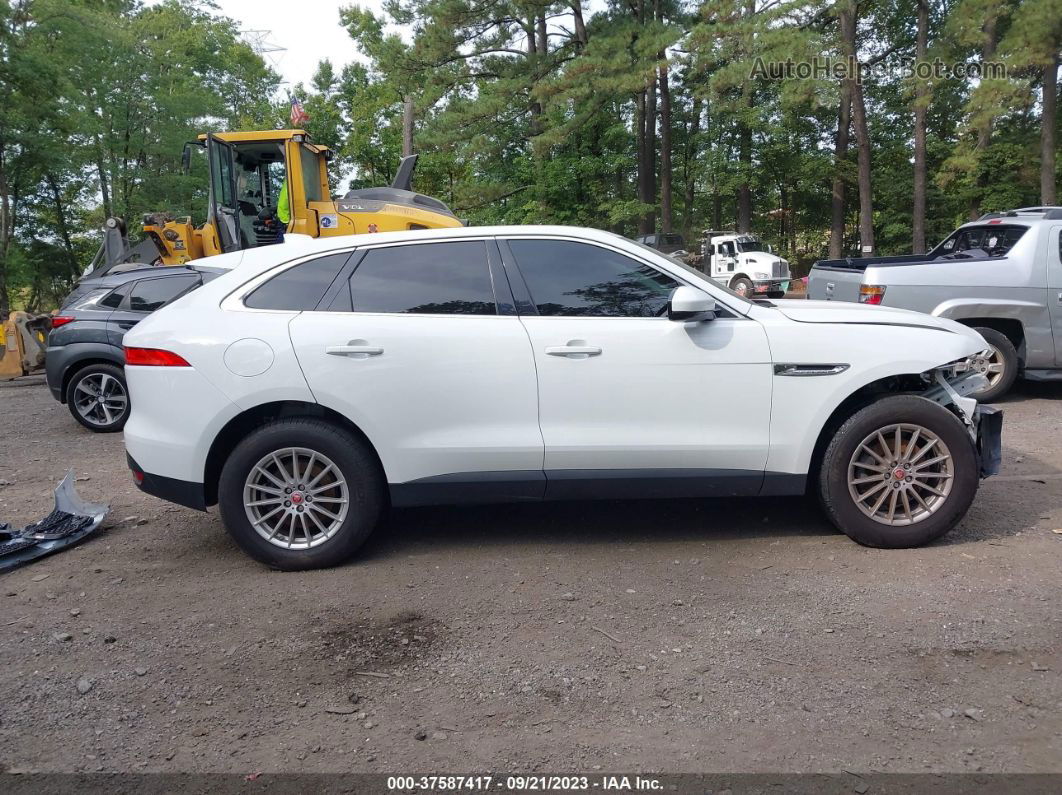 2019 Jaguar F-pace 25t White vin: SADCS2FX9KA368928