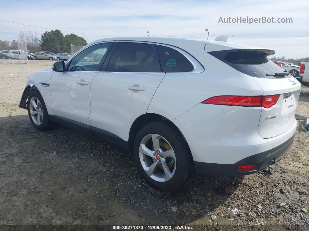 2019 Jaguar F-pace 25t Белый vin: SADCS2FX9KA602260