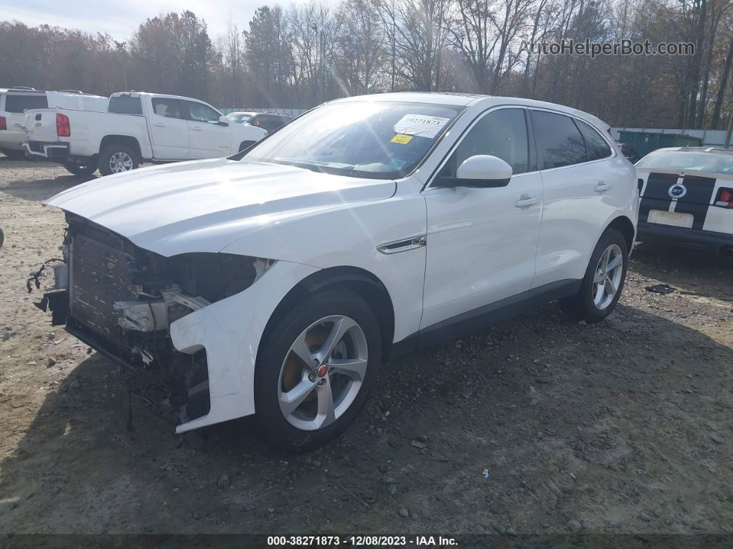 2019 Jaguar F-pace 25t White vin: SADCS2FX9KA602260