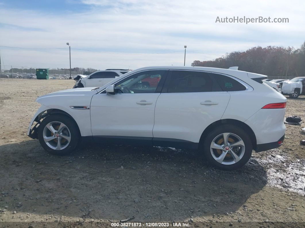 2019 Jaguar F-pace 25t Белый vin: SADCS2FX9KA602260