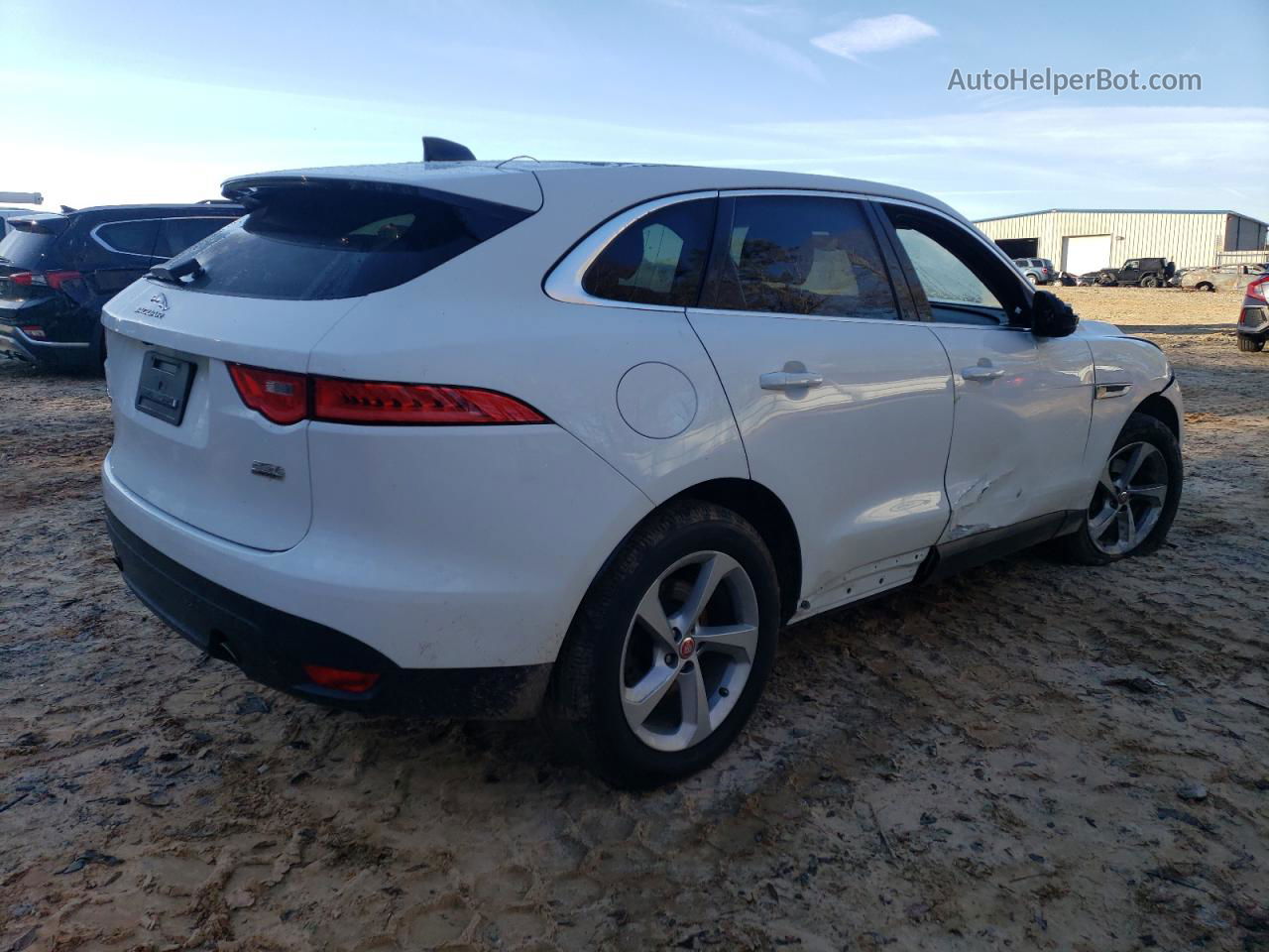 2020 Jaguar F-pace  Белый vin: SADCS2FXXLA645555