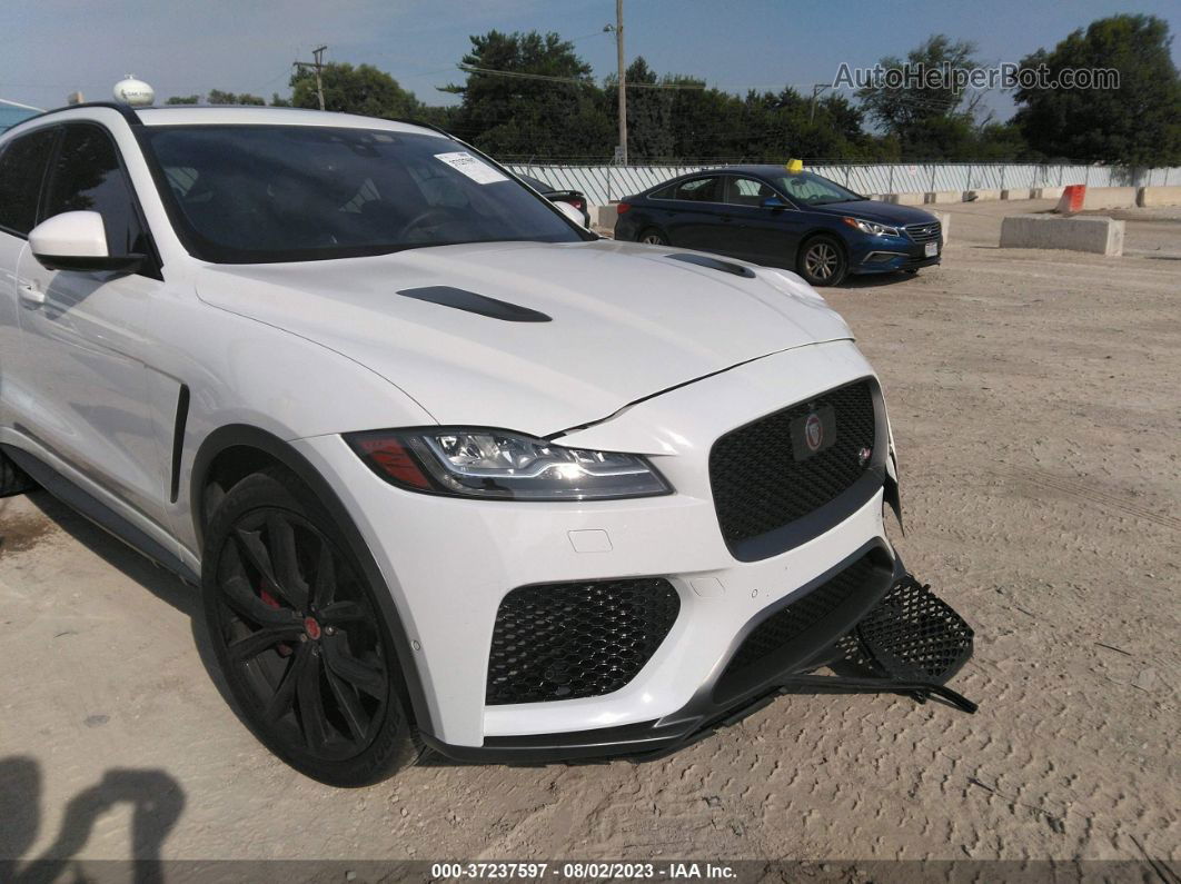 2020 Jaguar F-pace Svr White vin: SADCZ2EE0LA617534