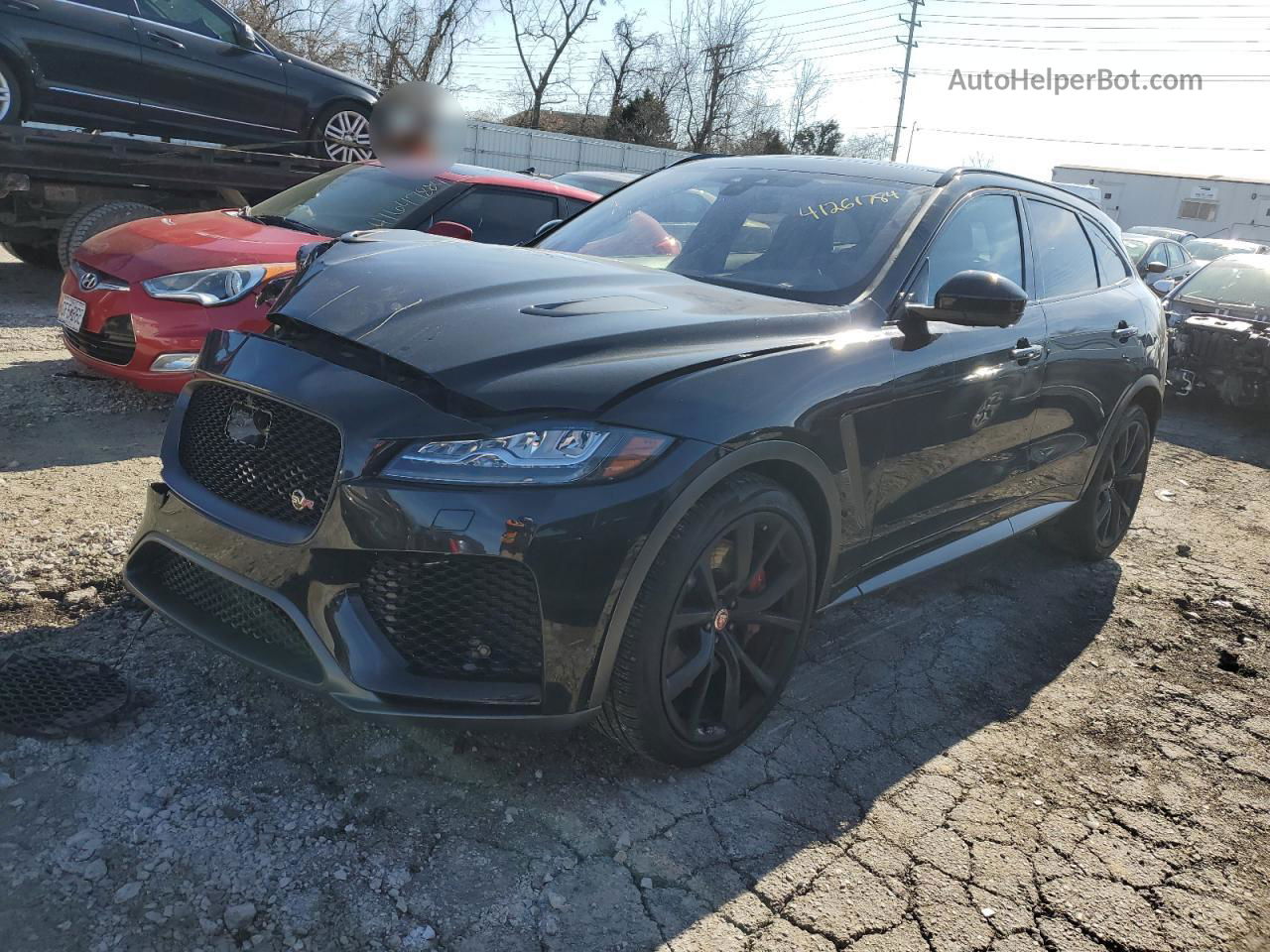 2020 Jaguar F-pace Svr Black vin: SADCZ2EE4LA624650