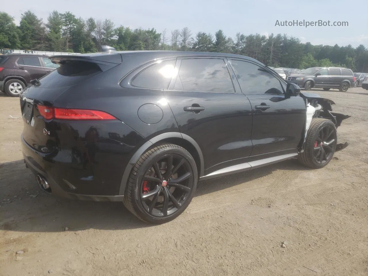 2020 Jaguar F-pace Svr Black vin: SADCZ2EE5LA647869