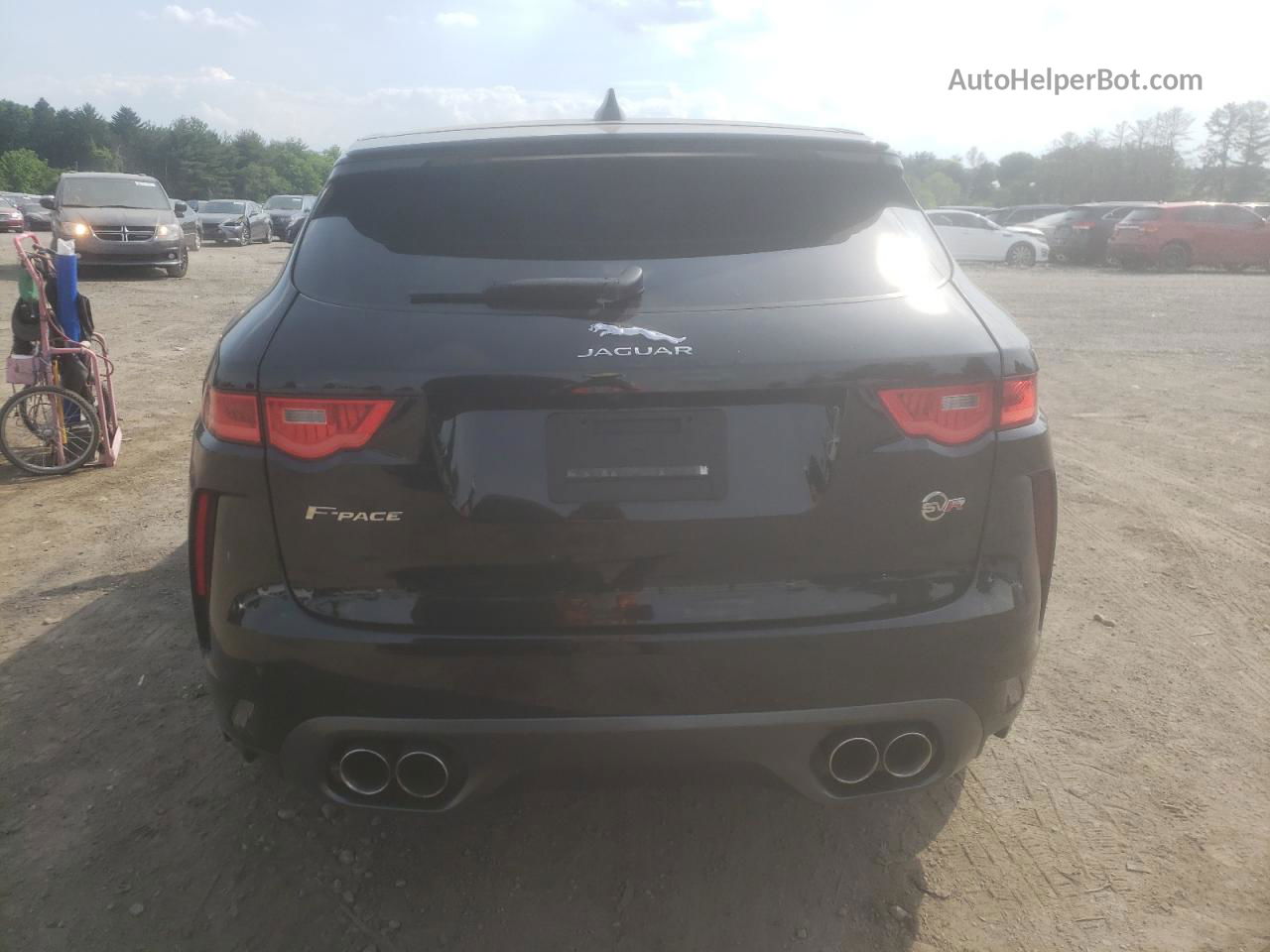 2020 Jaguar F-pace Svr Black vin: SADCZ2EE5LA647869