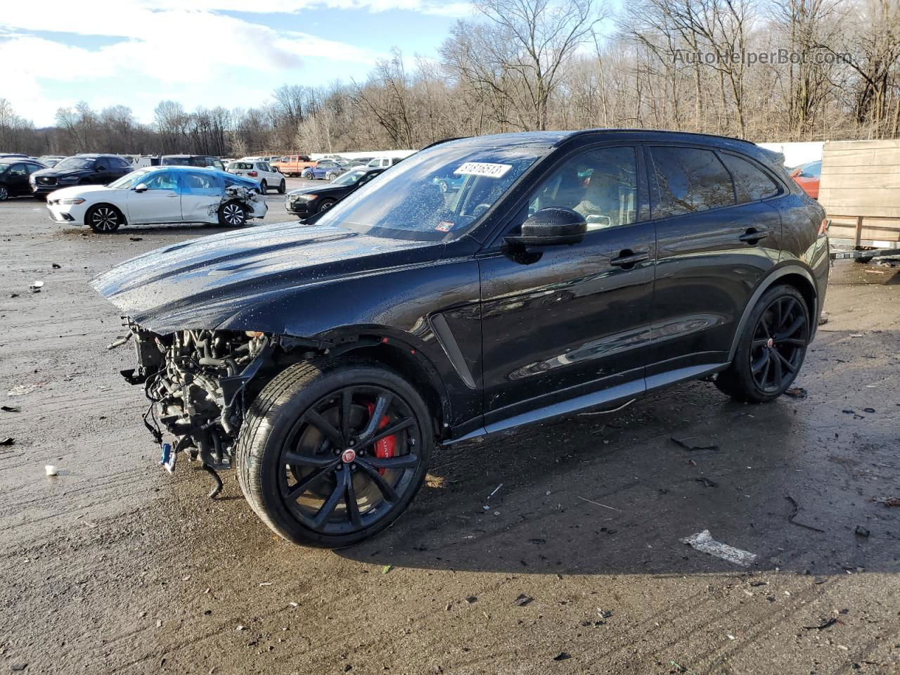 2019 Jaguar F-pace Svr Black vin: SADCZ2EEXKA606569