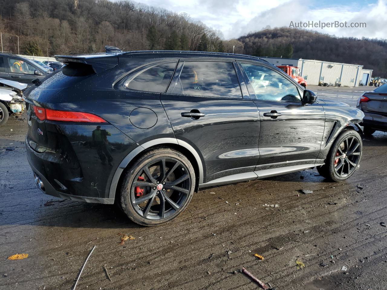 2019 Jaguar F-pace Svr Black vin: SADCZ2EEXKA606569