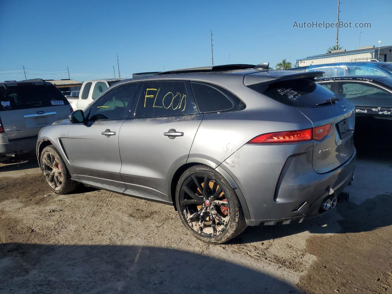 2020 Jaguar F-pace Svr Gray vin: SADCZ2EEXLA625799