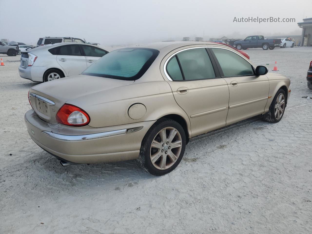 2003 Jaguar X-type 3.0 Золотой vin: SAJEA51C03WC95132