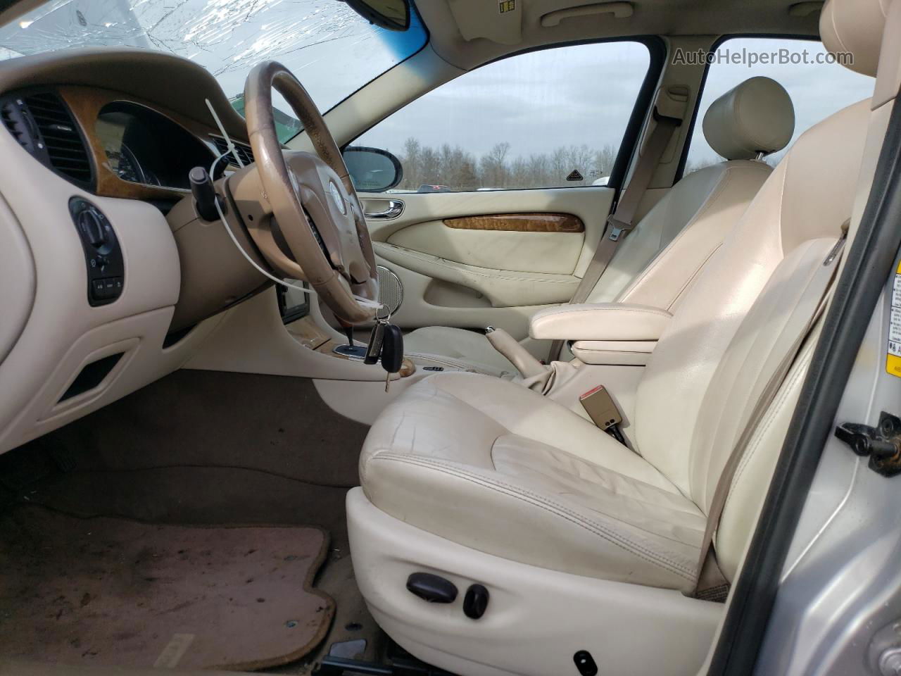 2003 Jaguar X-type 3.0 Серебряный vin: SAJEA51C23WC98484