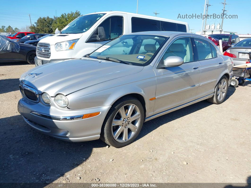 2003 Jaguar X-type 3.0l Silver vin: SAJEA51C33WC97960