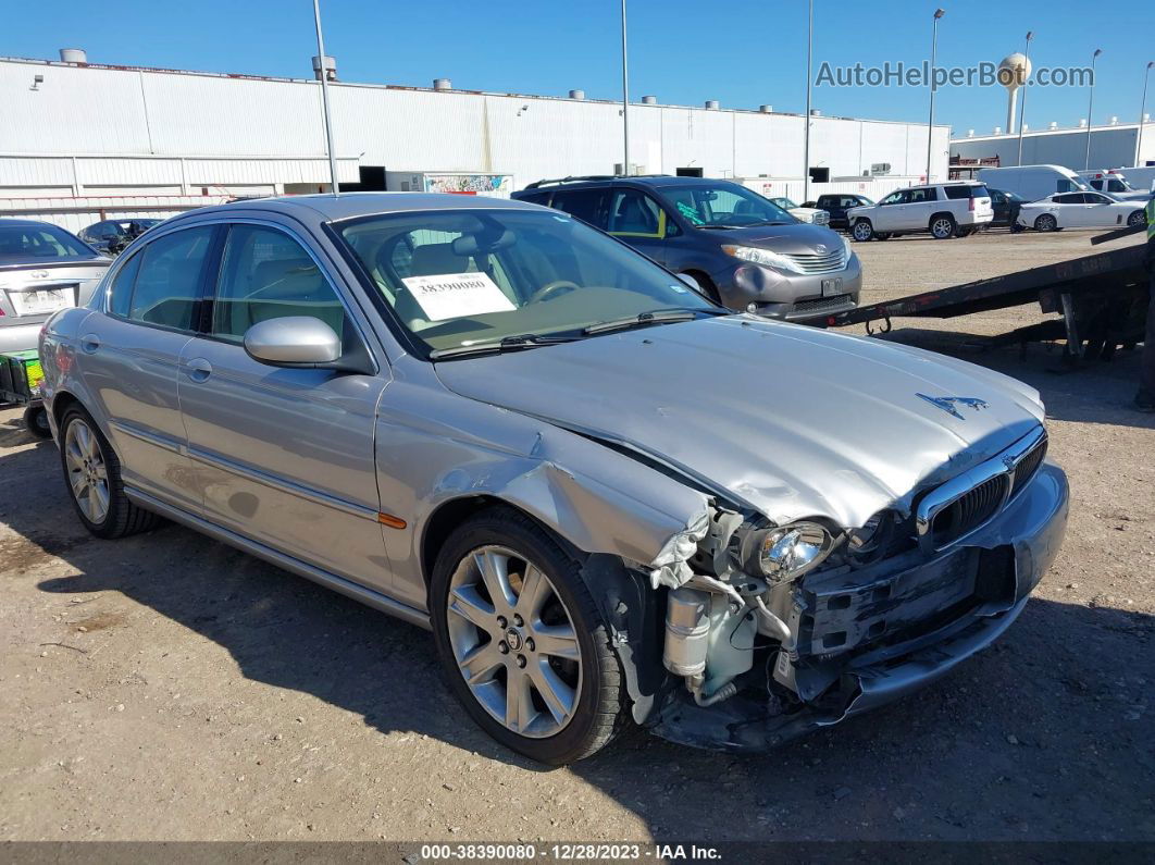 2003 Jaguar X-type 3.0l Silver vin: SAJEA51C33WC97960