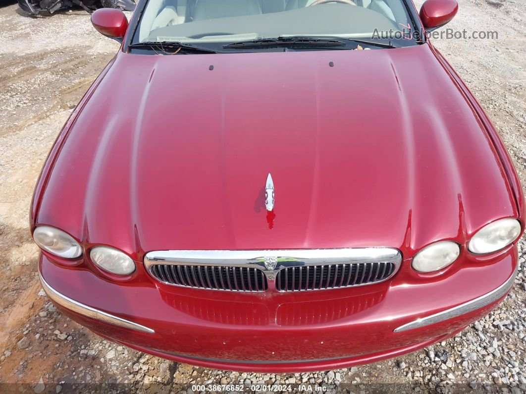2003 Jaguar X-type 2.5l Auto/2.5l Manual Red vin: SAJEA51D03XD19786