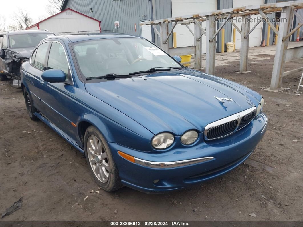 2003 Jaguar X-type 2.5 Синий vin: SAJEA51D13XD10689