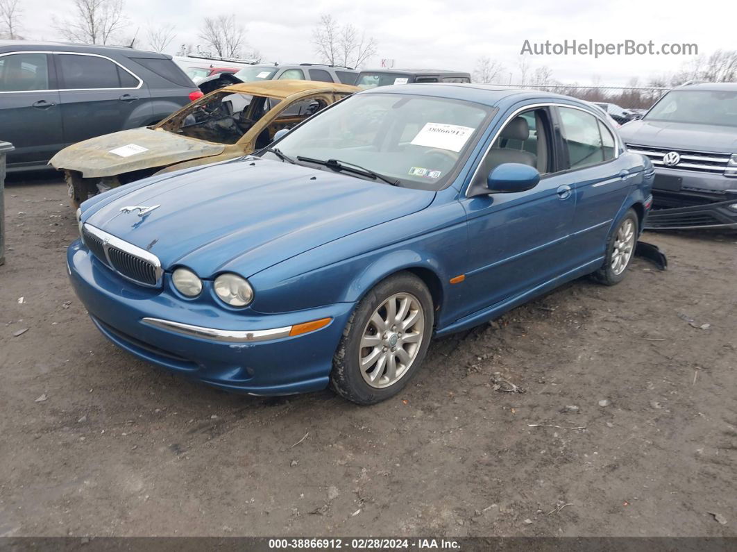 2003 Jaguar X-type 2.5 Blue vin: SAJEA51D13XD10689