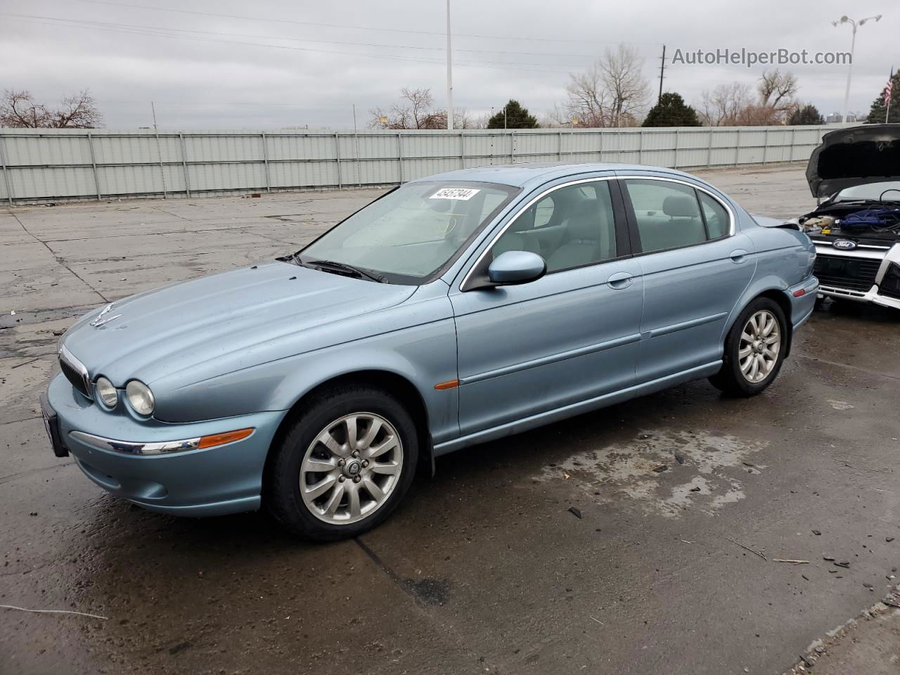 2003 Jaguar X-type 2.5 Blue vin: SAJEA51D13XD26648