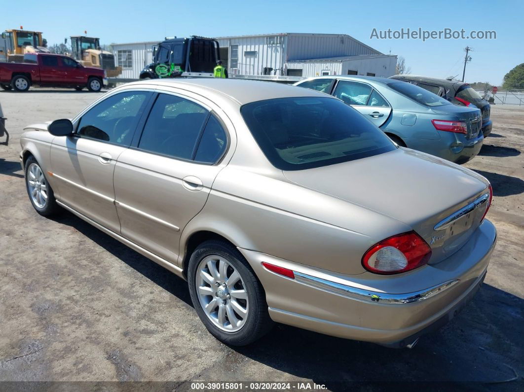 2003 Jaguar X-type 2.5 Золотой vin: SAJEA51D23XC97869