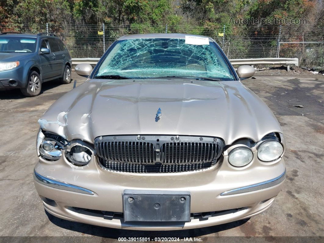 2003 Jaguar X-type 2.5 Золотой vin: SAJEA51D23XC97869