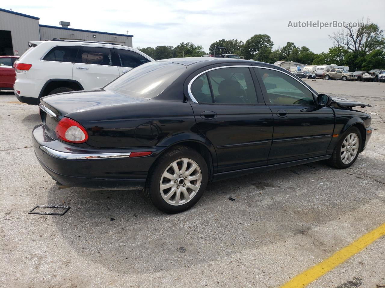 2003 Jaguar X-type 2.5 Black vin: SAJEA51D23XD39568