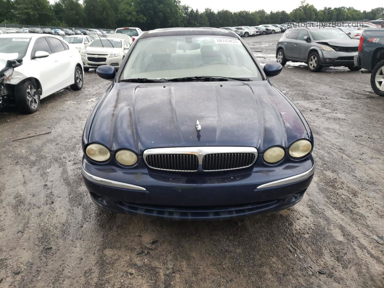 2003 Jaguar X-type 2.5 Синий vin: SAJEA51D33XC88646