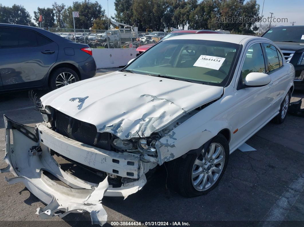 2003 Jaguar X-type 2.5l Auto/2.5l Manual White vin: SAJEA51D33XD23332