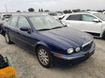 2003 Jaguar X-type 2.5 Blue vin: SAJEA51D43XC86792