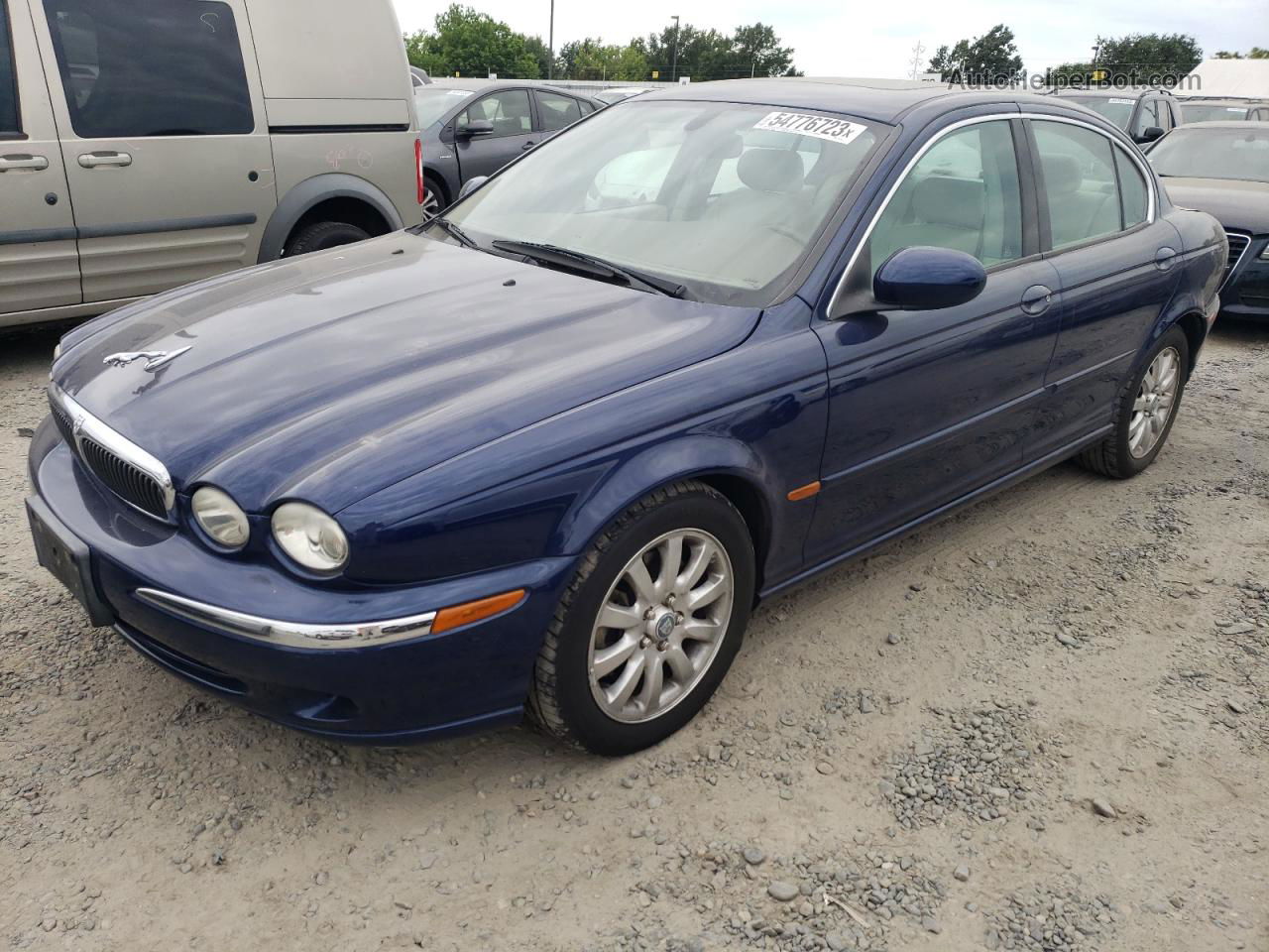 2003 Jaguar X-type 2.5 Синий vin: SAJEA51D43XC86792