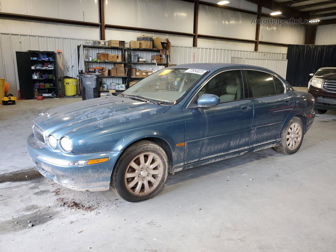 2003 Jaguar X-type 2.5 Teal vin: SAJEA51D43XC95640